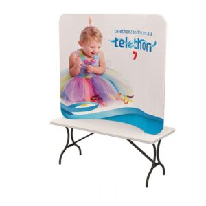 6ft Curve Tension Fabric Display