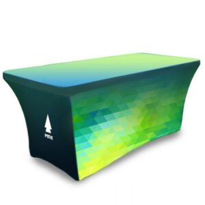 8ft. Stretch Table Throw Custom Print