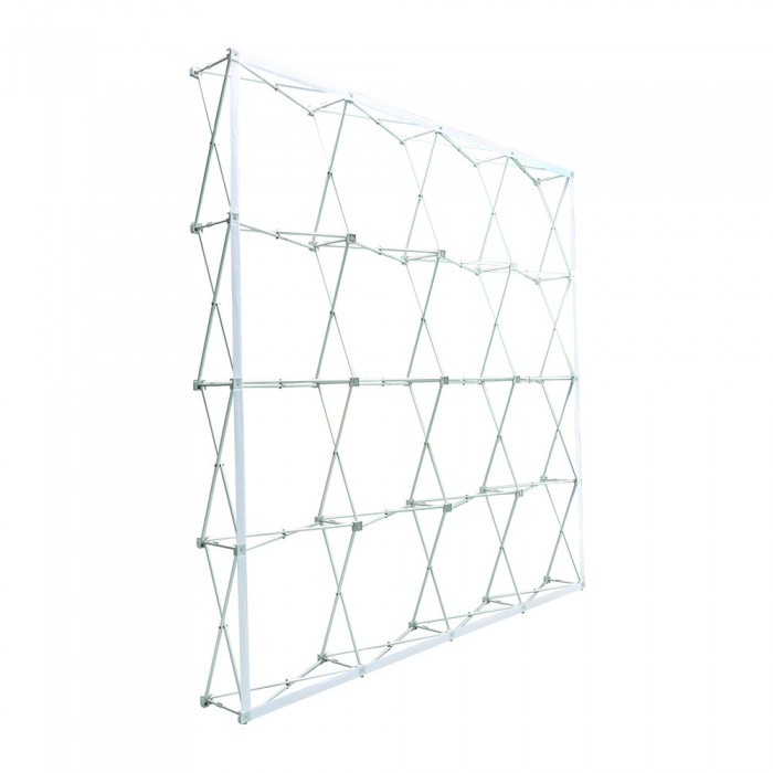 10 x 10 ft Fabric Pop Up Trade Show Display Straight (Graphic Package) - Image 2