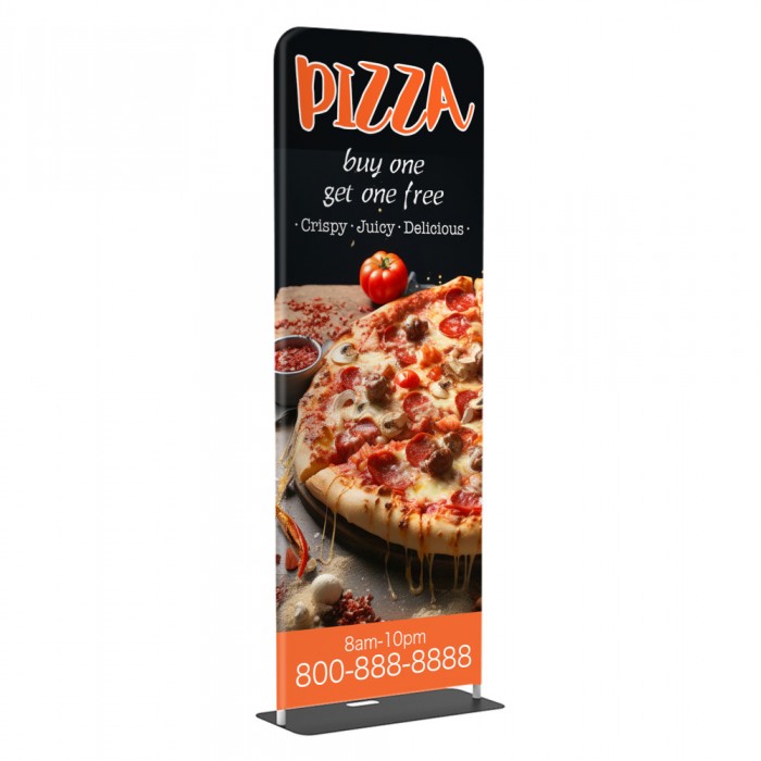 Tension Fabric Stand 36x90 - Single or Double Sided Print