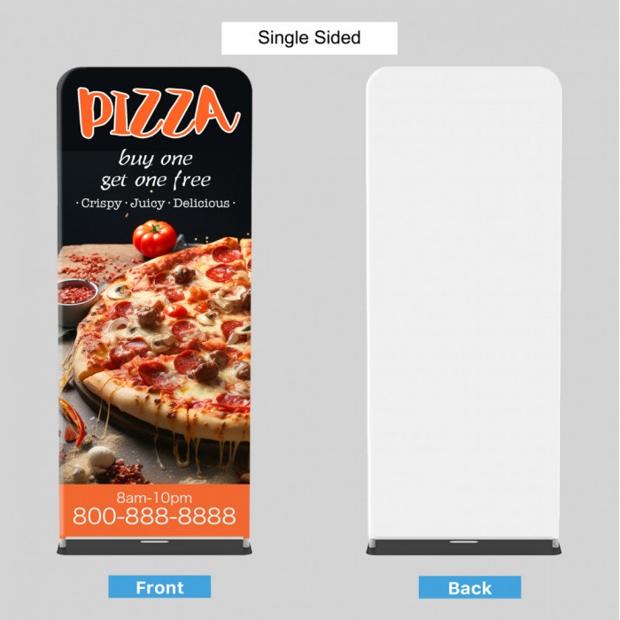 Tension Fabric Stand 36x90 - Single or Double Sided Print - Image 3